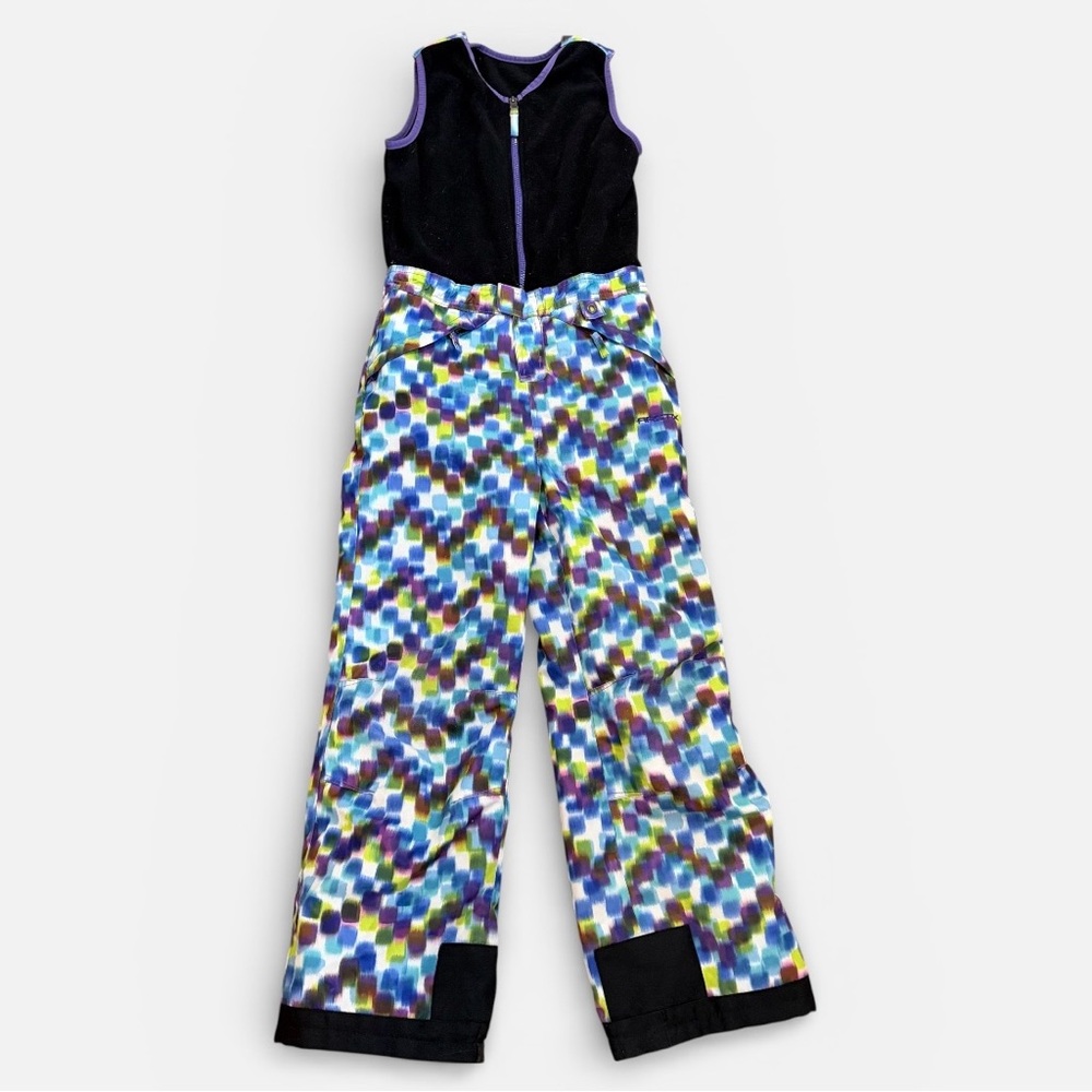Arctix kids limitless fleece bib snow overalls